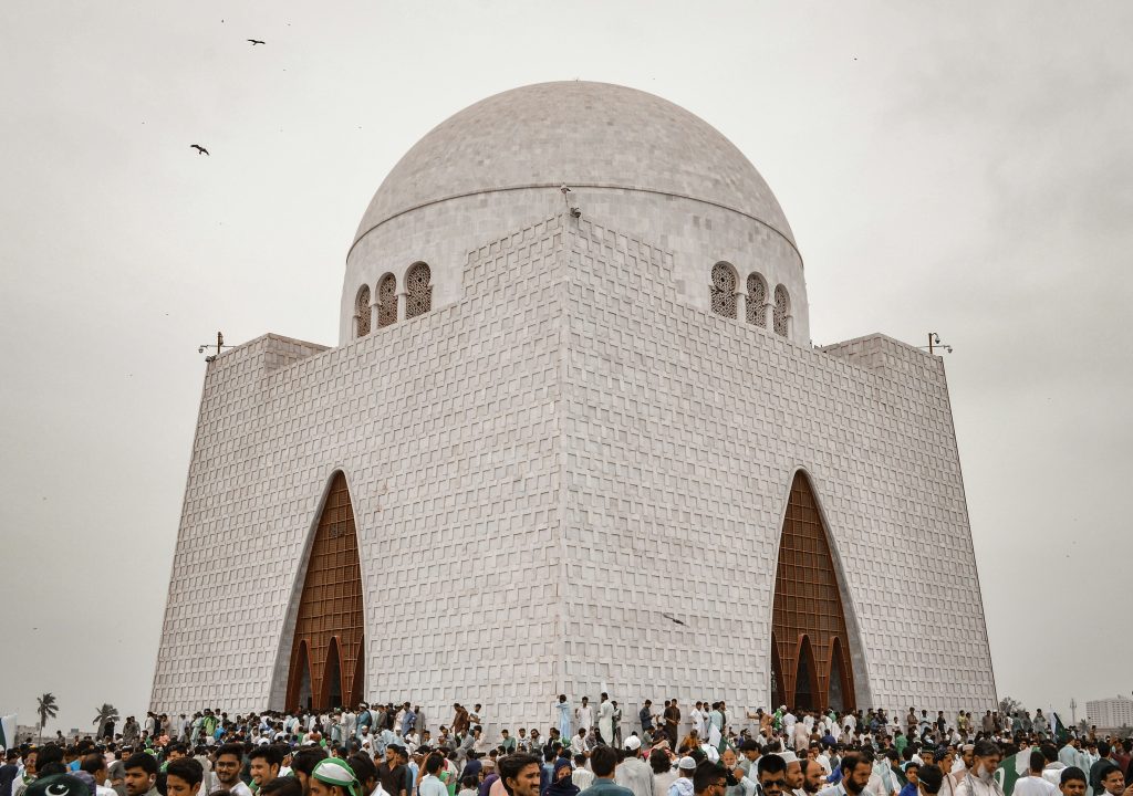 Quaid-e-Azam’s Mausoleum in Karachi, Pakistan.