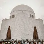 Quaid-e-Azam’s Mausoleum in Karachi, Pakistan.